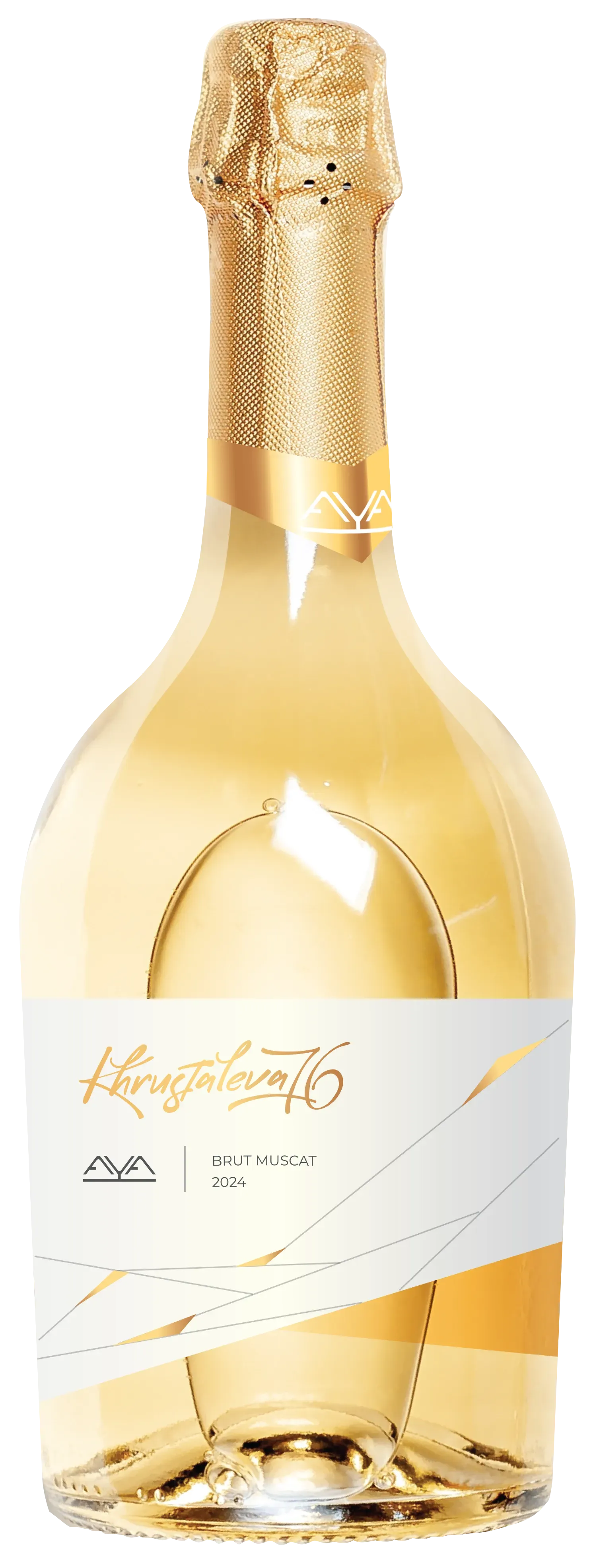Khrustaleva 76 muscat, брют, белое