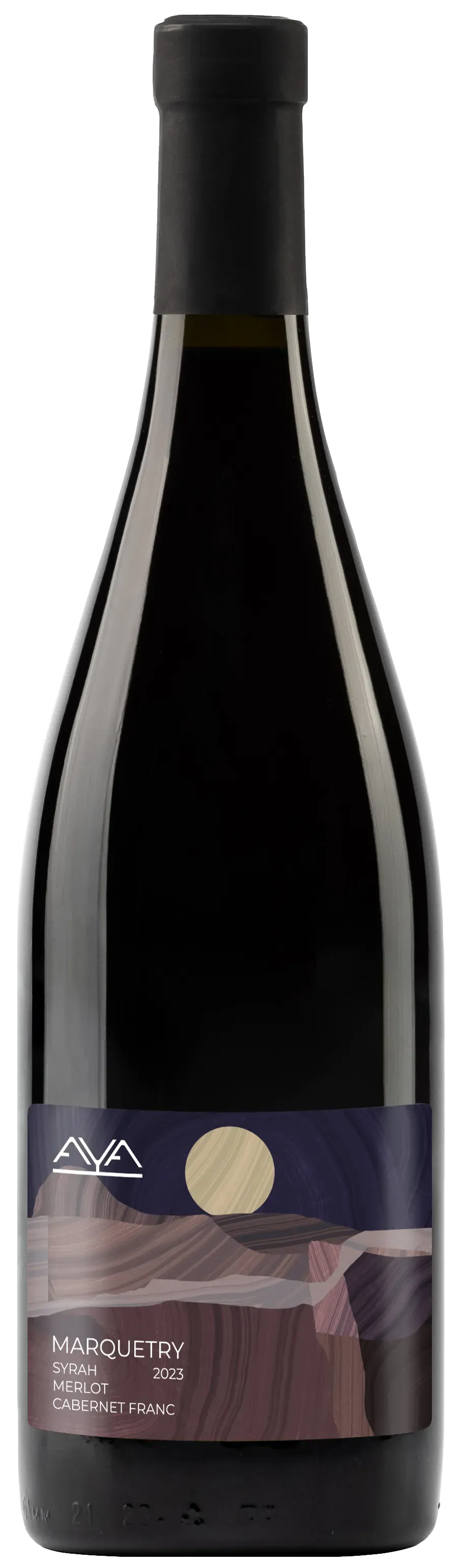 Marquetry syrah, merlot, cabernet franc