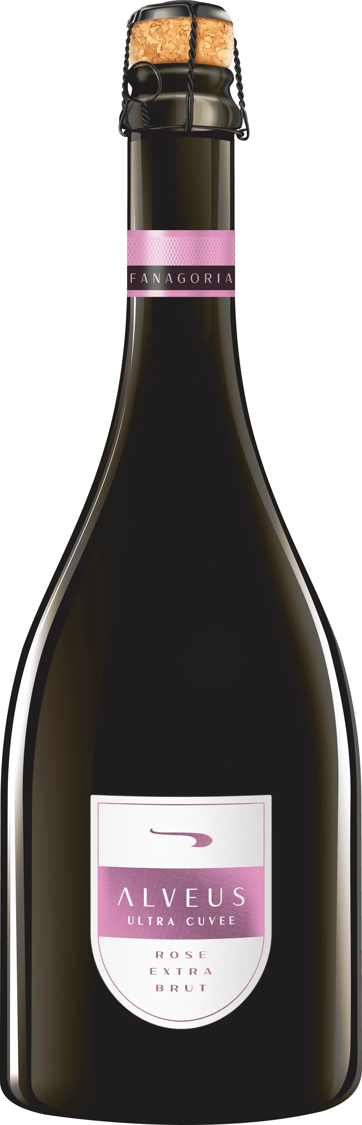 Alveus Ultra Cuvee. Экстра брют розовое