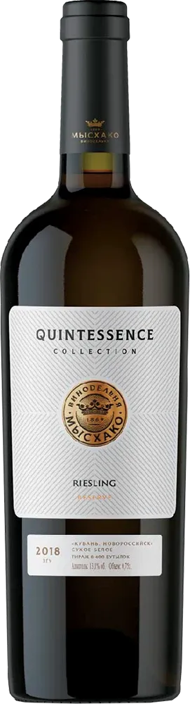 Quintessence Reserve. Рислинг